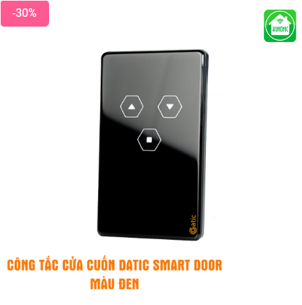 Công Tắc Cửa Cuốn Hunonic Datic Smart Door (Màu đen)