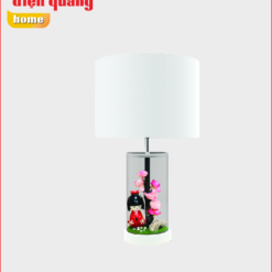 Đèn thủy tinh trang trí Điện Quang ĐQ DCL12 R WW ( thân hình trụ, kimono đỏ, bóng LED, Warmwhite )