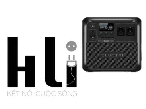 Trạm pin di động Bluetti AC180P 1152Wh Giải pháp hoàn hảo cho năng lượng dự phòng