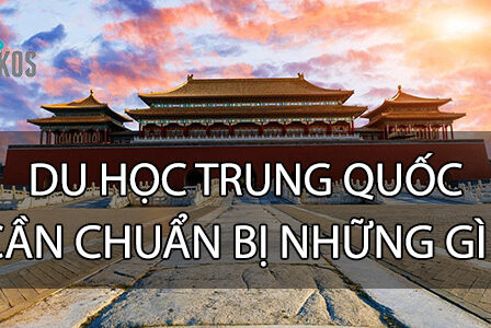 Đồ dùng cần chuẩn bị khi sang Trung Quốc du học